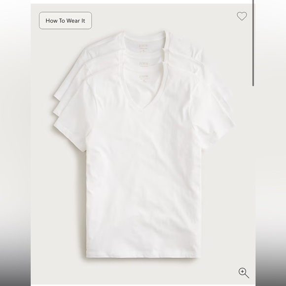 J. Crew Other - J.Crew V-neck undershirts three-pack